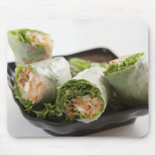 Vegetable Spring Rolls Mouse Pad