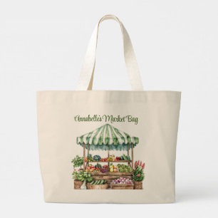 Vegetable Stand Art Tote Bag