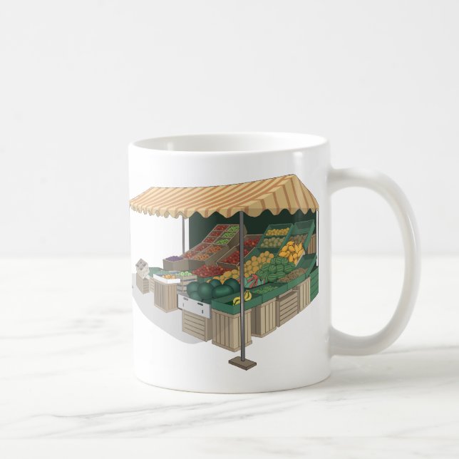 Vegetable Stand Tribute! Coffee Mug (Right)