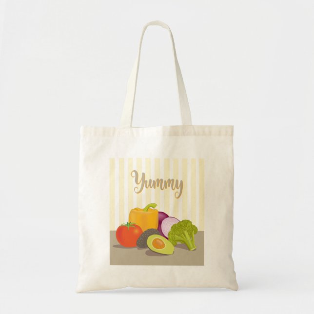 Vegetable Tote Bag (Front)