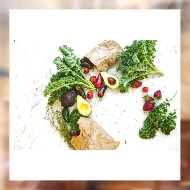 Vegetable Window cling (Sheet 2)