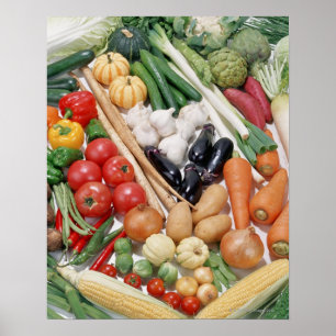 Vegetables 6 poster