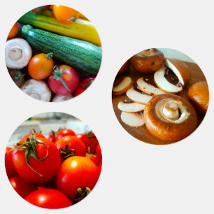 Vegetables, Champignon, Tomatoes, For the kitchen