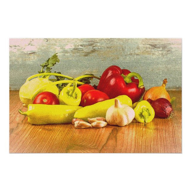 "Vegetables" Cute Photo. Buy Now Photo Print (Front)