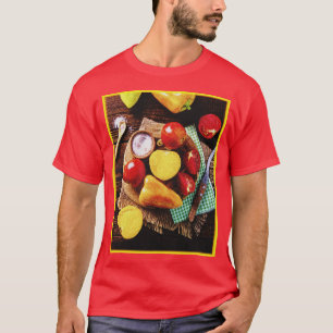 "Vegetables Homemade Salad" Cute Photo. Buy Now T-Shirt
