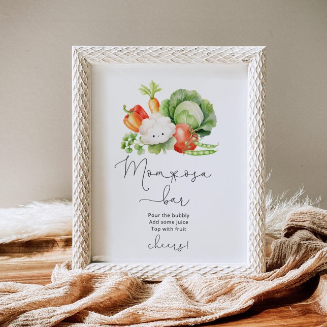 Vegetables locally grown farmers mum-osa bar poster (Creator Uploaded)