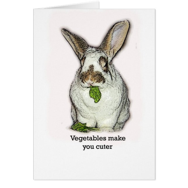 Vegetables Make You Cuter (Front)