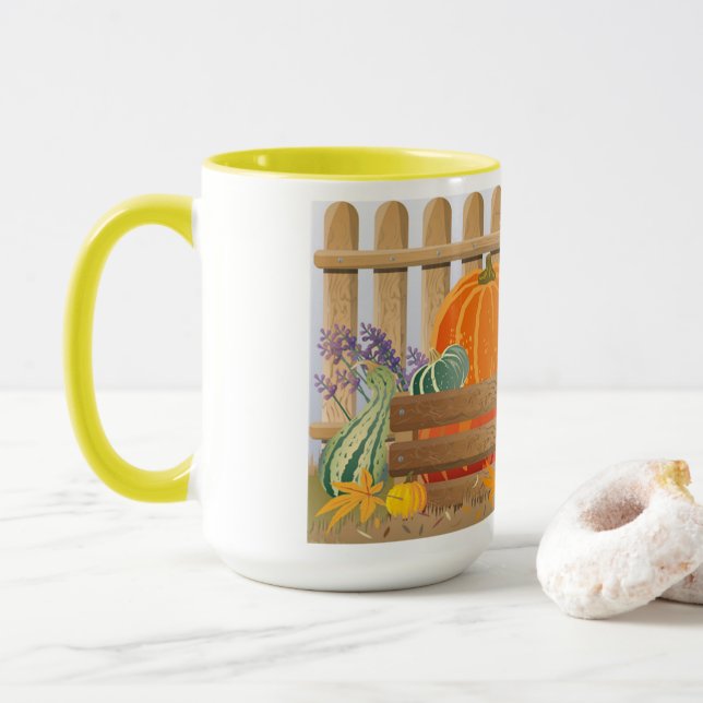 Vegetables  mug (With Donut)