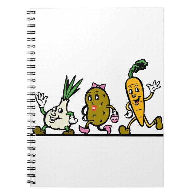 Vegetables Notebook (Front)