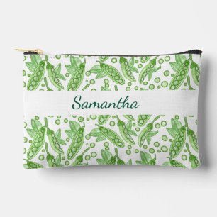 Vegetables Peas Accessory Pouch