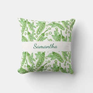 Vegetables Peas Cushion
