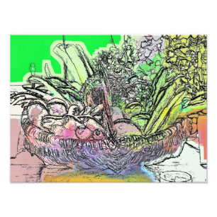 VEGETABLES PHOTO PRINT