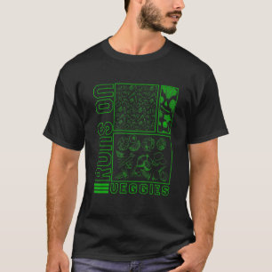 Vegetables Runs On Veggies Vegan Eating Healthy P T-Shirt