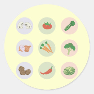 Vegetables Sticker