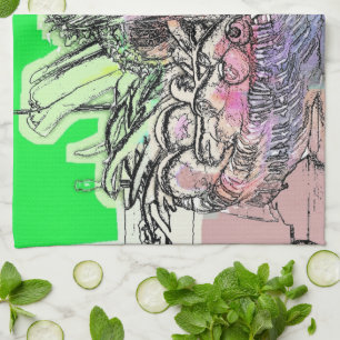 VEGETABLES TEA TOWEL