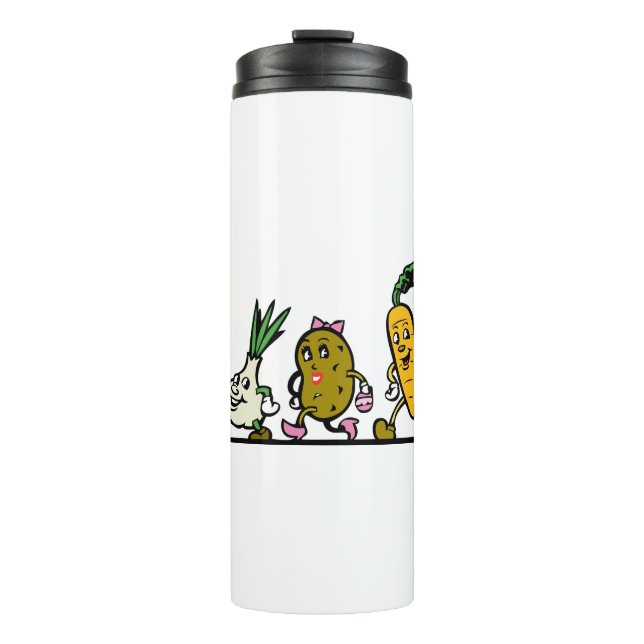 Vegetables Thermal Tumbler (Front)