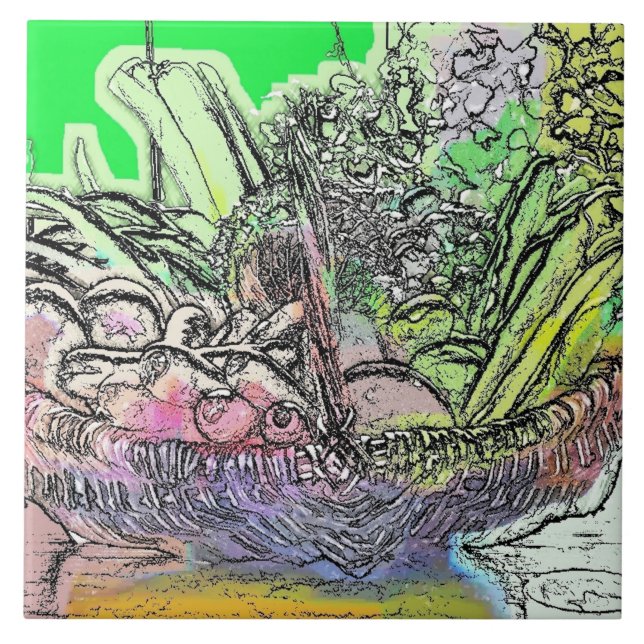 VEGETABLES TILE (Front)