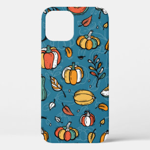 Vegetables vintage Background. Different Varieties iPhone 12 Case