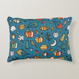 Vegetables vintage Background. Different Varieties Decorative Cushion