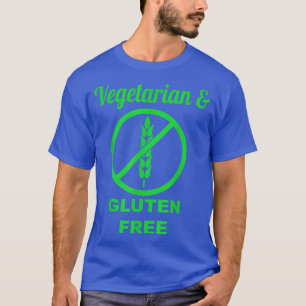 Vegetarian and Gluten Free Green T-Shirt