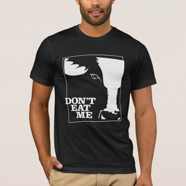 Vegetarian and Vegan Shirt Don't Eat Me (Front)