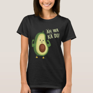 Vegetarian Avocado Guacamole Toast Healthy Fat Gre T-Shirt