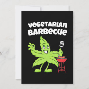Vegetarian Barbecue Invitation