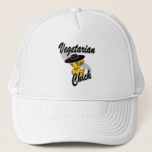 Vegetarian Chick #4 Trucker Hat
