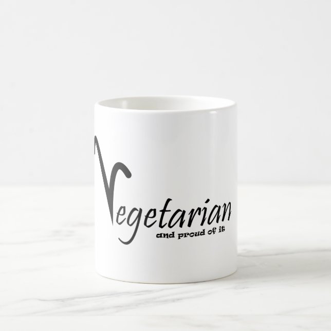 Vegetarian Coffee Mug (Center)