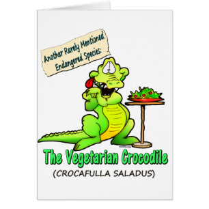 VEGETARIAN CROCODILE