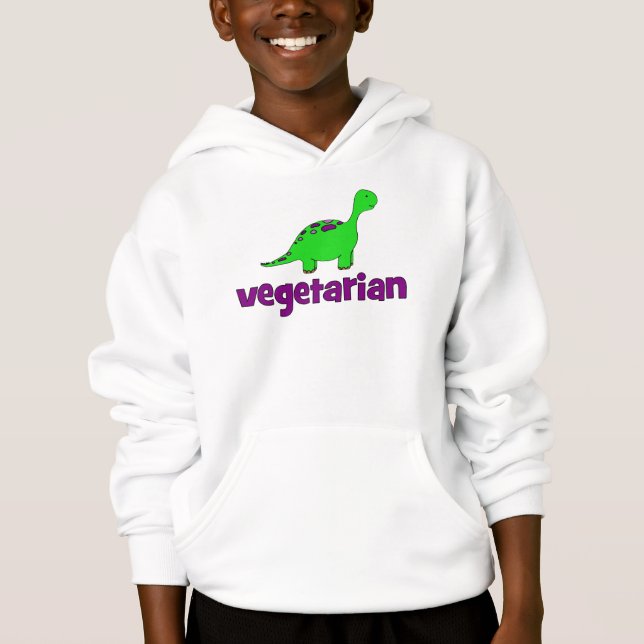 Vegetarian - Dinosaur Design (Front)