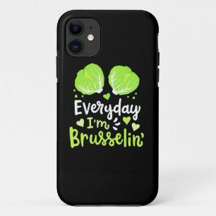 Vegetarian Everyday I Am Brusselin iPhone 11 Case