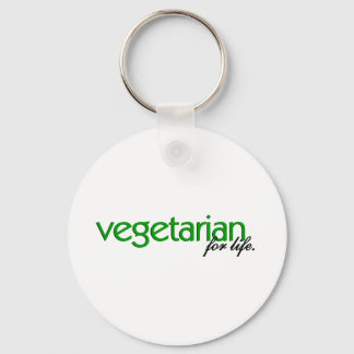Vegetarian for Life Key Ring