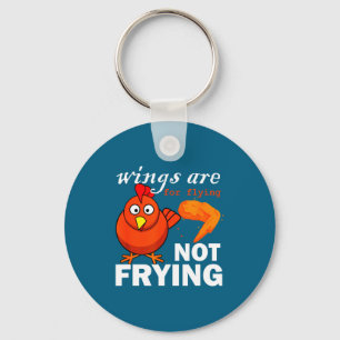 Vegetarian Gift Funny Vegan Quote Artwork Key Ring