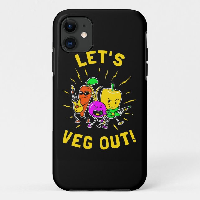 Vegetarian Let Vegan Out Case-Mate iPhone Case (Back)
