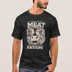 Vegetarian Life Absolutely Vegan Muscle Premium_1 T-Shirt