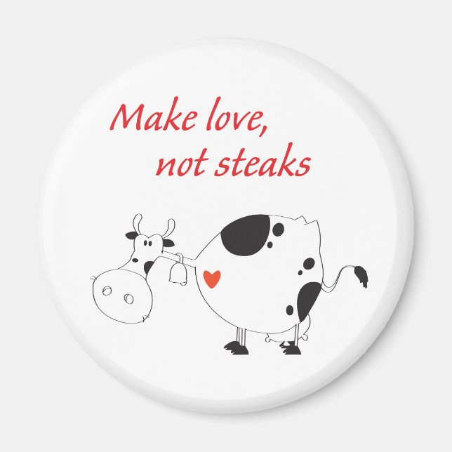 vegetarian magnet (Front)