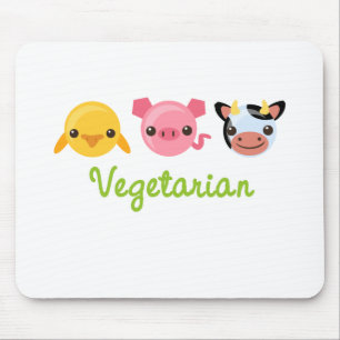 Vegetarian Mouse Pad