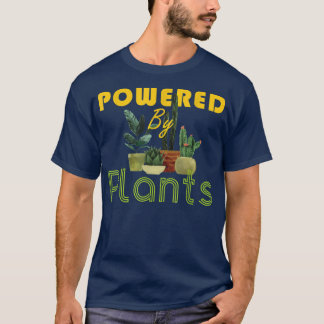 vegetarian Powered by plants vegan T-Shirt