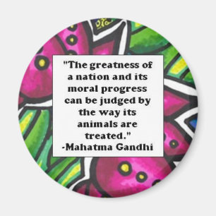 Vegetarian Quote Magnet