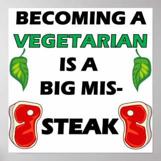 Vegetarian Steak Full Poster