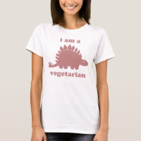 Vegetarian Stegosaurus Dinosaur - Pink