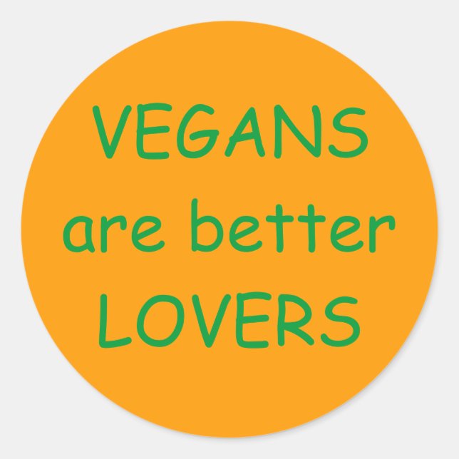 Vegetarian Sticker (Front)