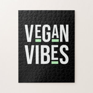 Vegetarian Vegan Vibes Jigsaw Puzzle