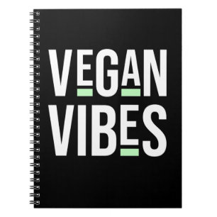 Vegetarian Vegan Vibes Notebook