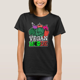 Vegetarian Vibes Vegan Mode On World Vegetarian Da T-Shirt