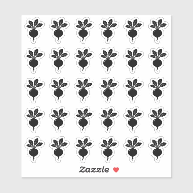 Vegetarian Wedding Place Card Meal Menu Choice (Sheet)