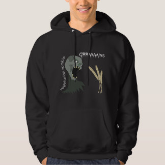 Vegetarian Zombie wants Graaaains! Hoodie
