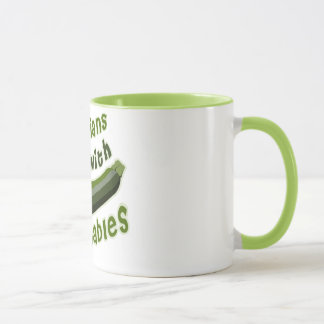 Vegetarians Do It with Vegetables Mug