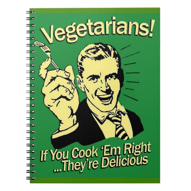 vegetarians notebook (Front)